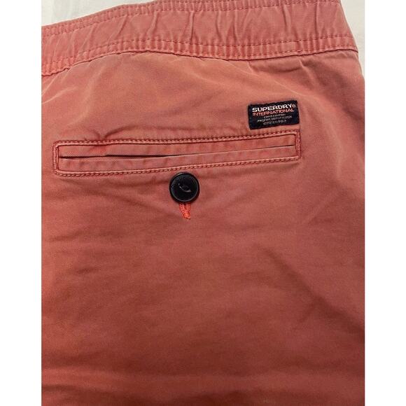 Superdry International Shorts Size Small (S) color light red - Picture 7 of 8